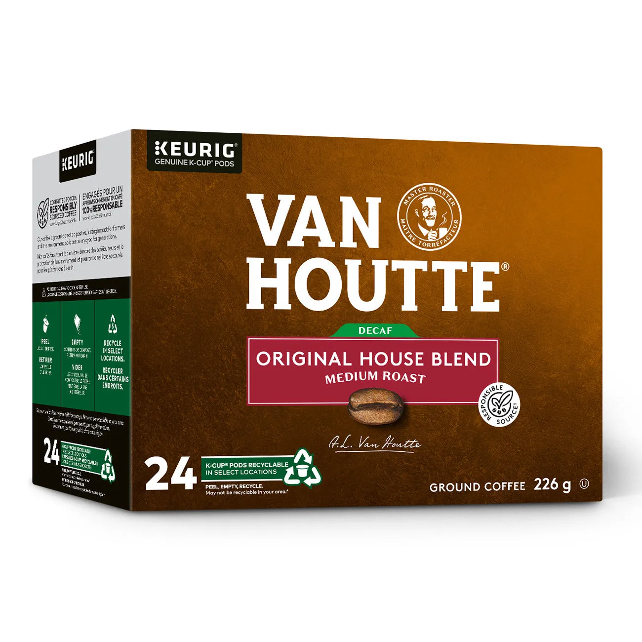 Van Houtte Decaf Original House Blend K-Cup® Pods 24 Pack