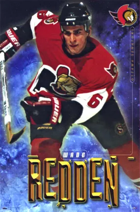 Wade Redden "Defender" Ottawa Senators NHL Hockey Poster - Costacos 1999