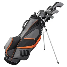 Wilson X31 Golf Package Set with Stand Bag - Graphite ( 1")