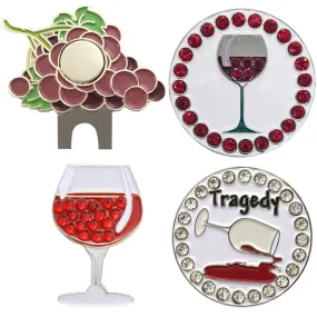 Wine Not Golf Ball Marker Pack