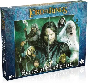 Winning Moves Lord of the Rings - Heroes of Middle Earth 1000pc