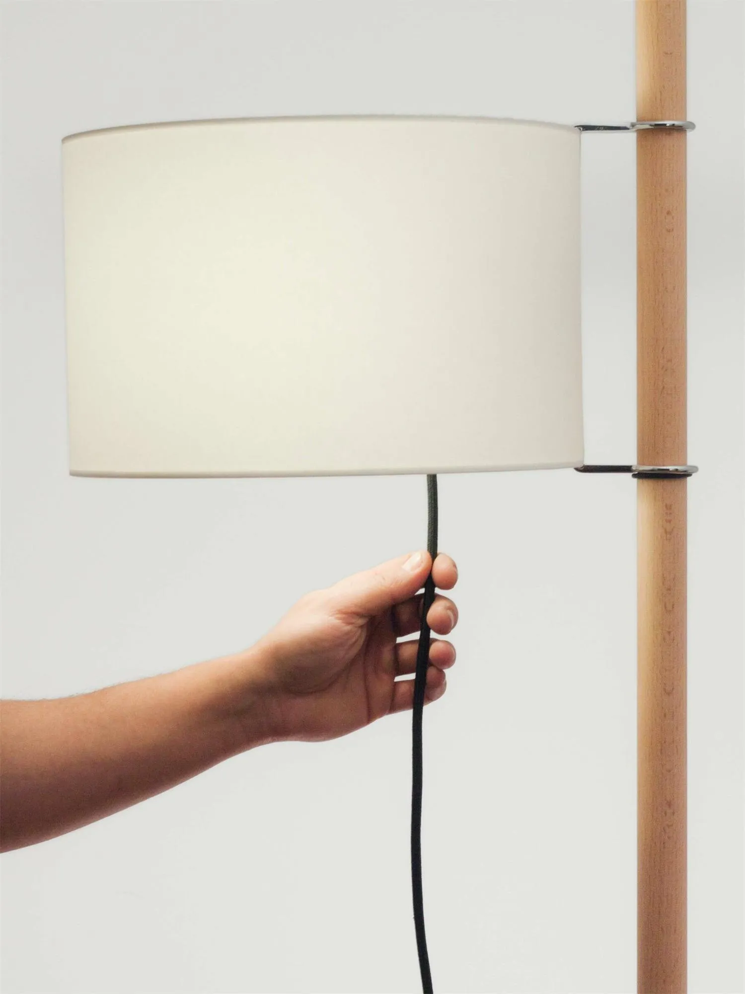 Wood Tmm Floor Lamp