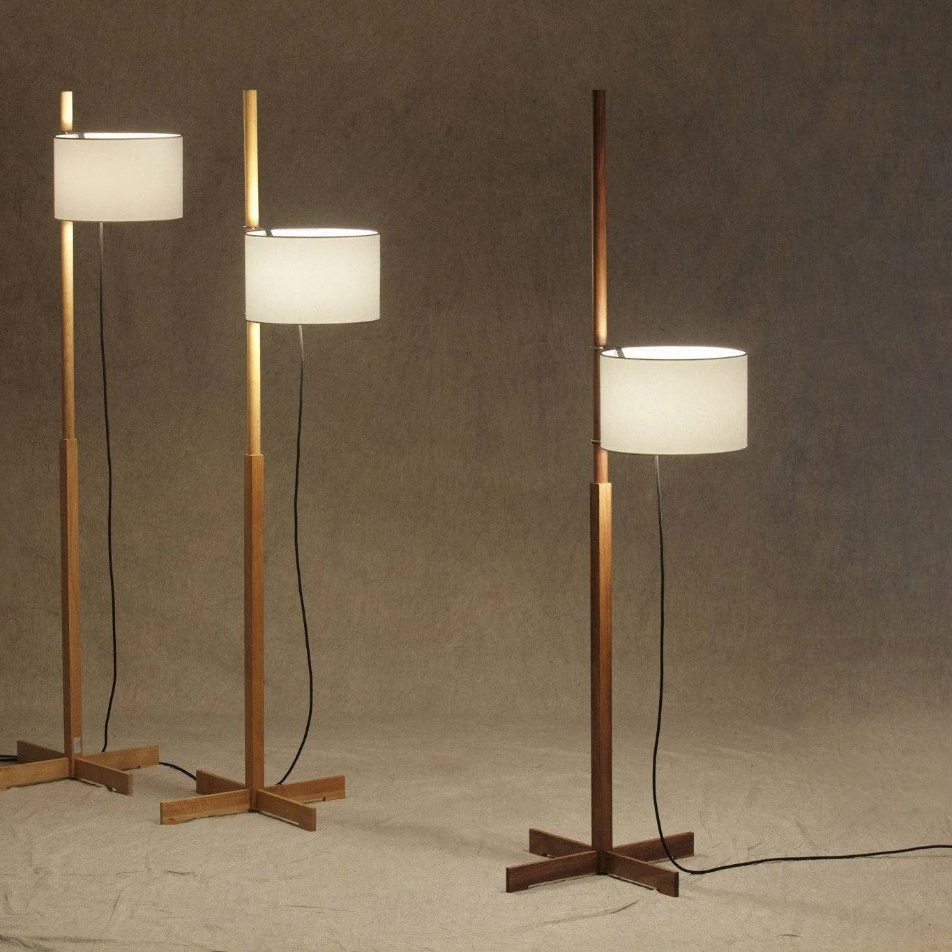 Wood Tmm Floor Lamp